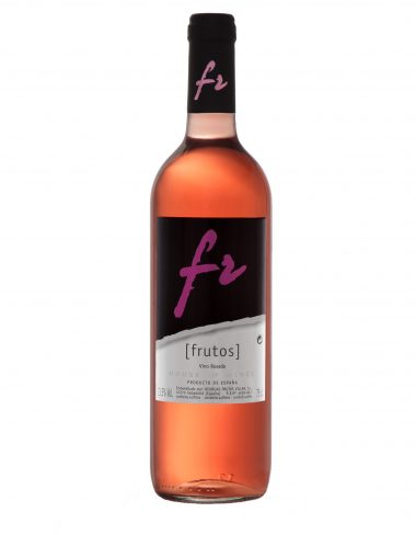 Vino frutos rosado