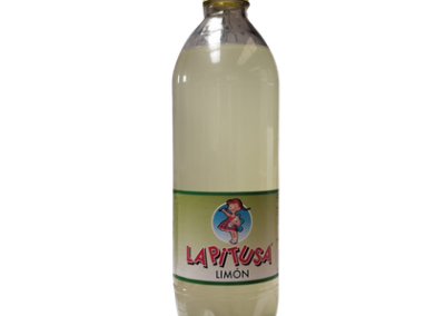 La Pitusa Gaseosa de Limón 0,75 L Pack 12 U
